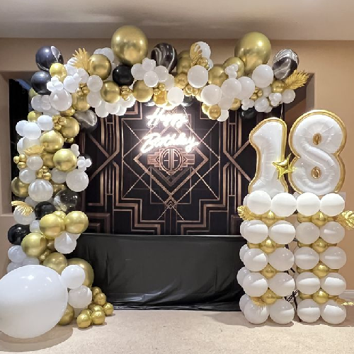 Wedding balloon arch sample